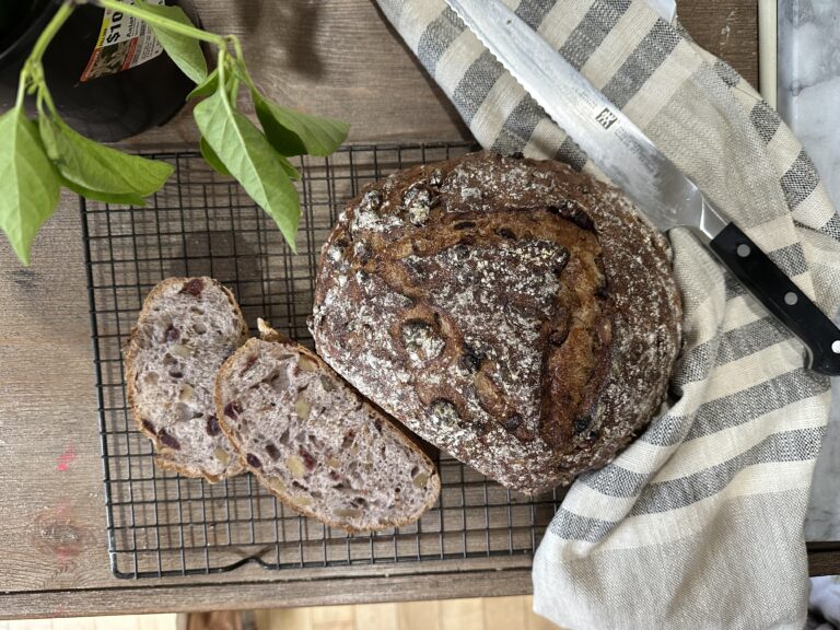 cranberry sourdough bread recipe baked goods easy recipe