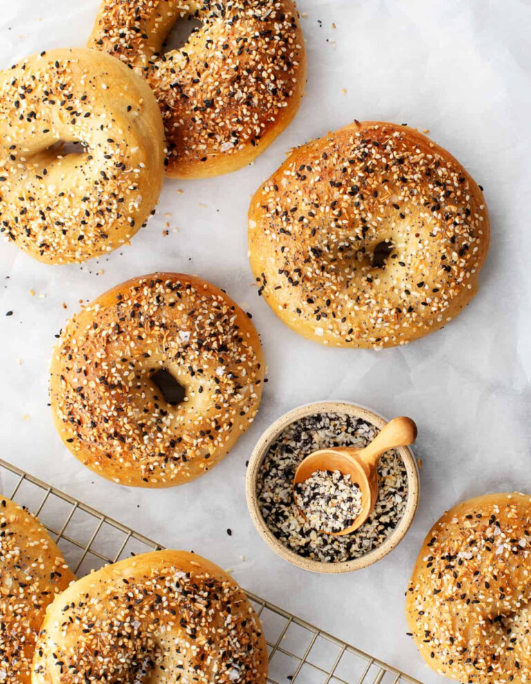 The Best Sourdough Bagels With their soft and chewy texture and sourdough tang, these bagels will have you questioning why you didn’t start making them sooner!